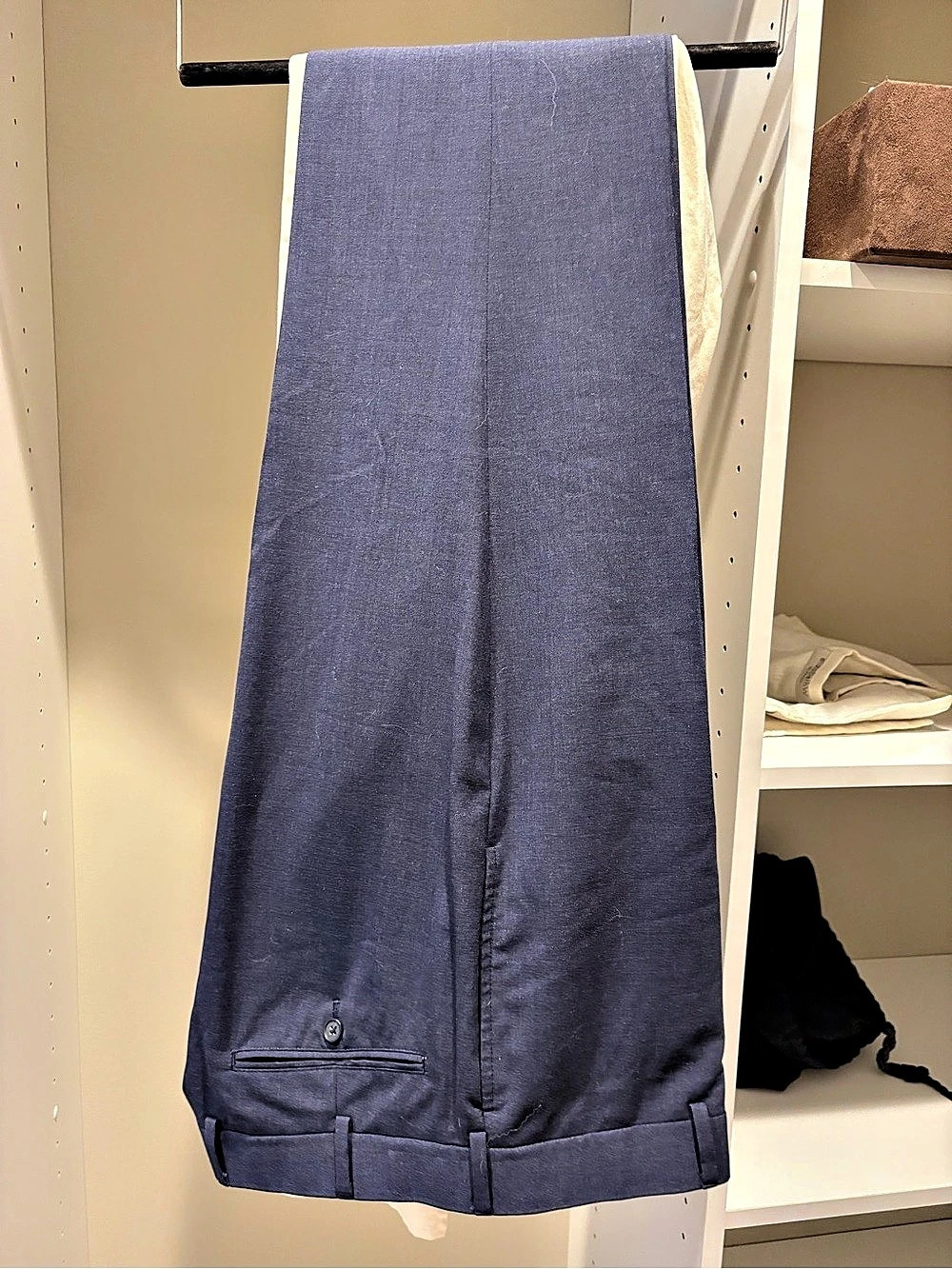 Brooks Brothers Milano BrooksCool Dress Pants in Blue Waist 38 Like New